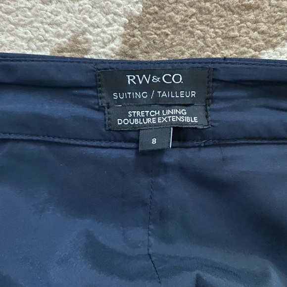 RW&CO. Navy Pencil skirt - Picture 2 of 3